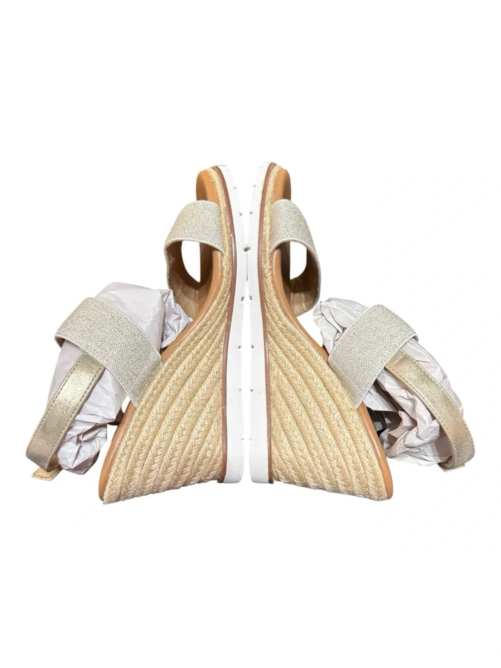 Me Too Gaby Espadrille Wedge Sandals Women’s Size 11M NWOB